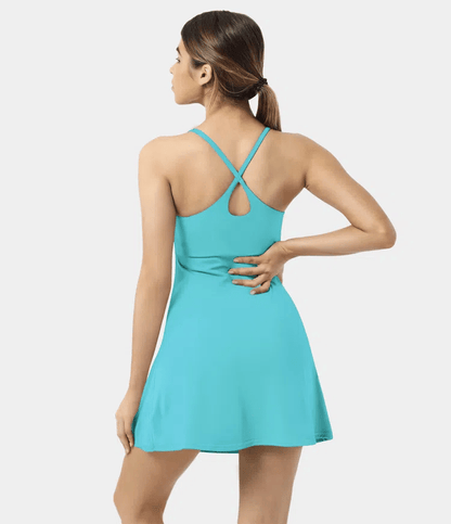Softlyzero Plush Backless Active Dress-Easy Peezy