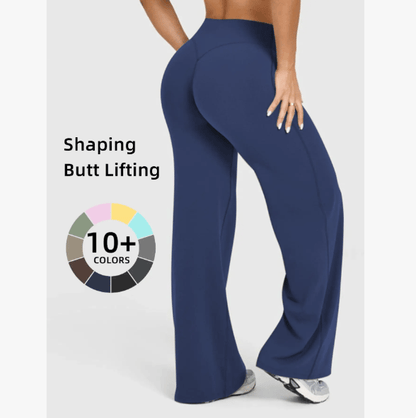 Women's Casual Wide Leg Sport Pants, Casual Sporty Trousers
