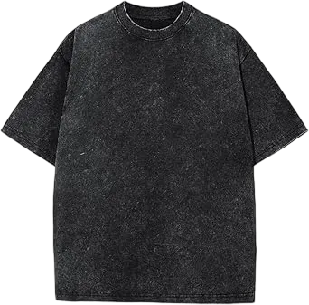 Men's  Acid Wash Cotton T-Shirts