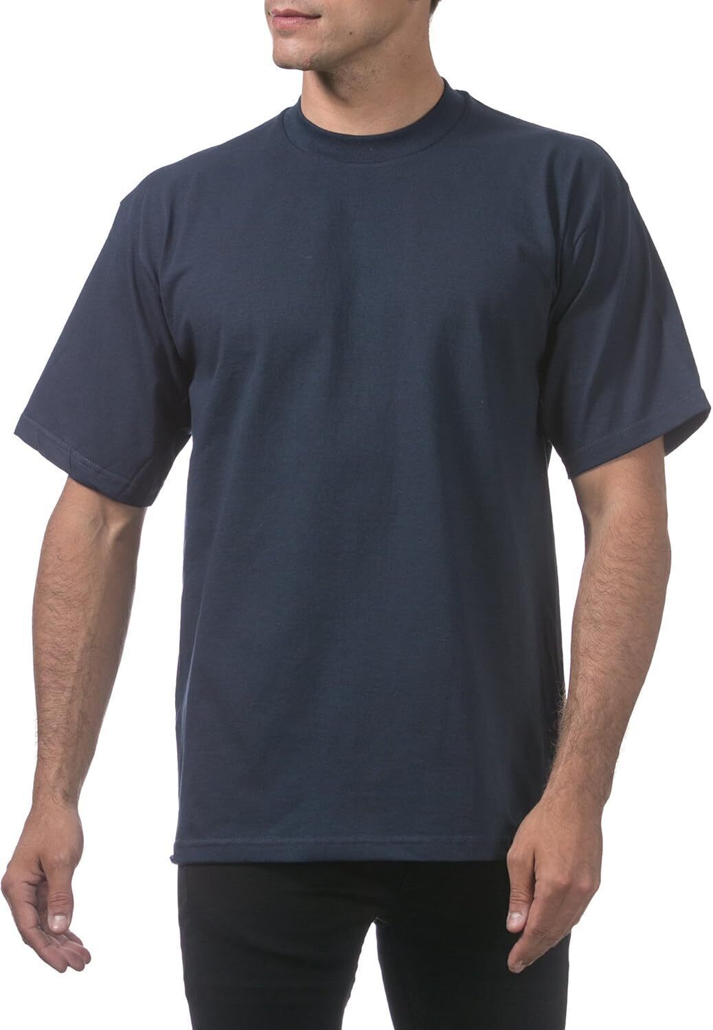 🔥Men's Heavyweight Cotton Short Sleeve Crew Neck T-Shirt
