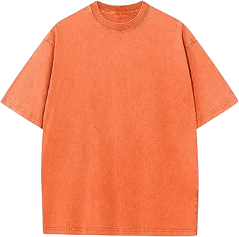 Men's  Acid Wash Cotton T-Shirts