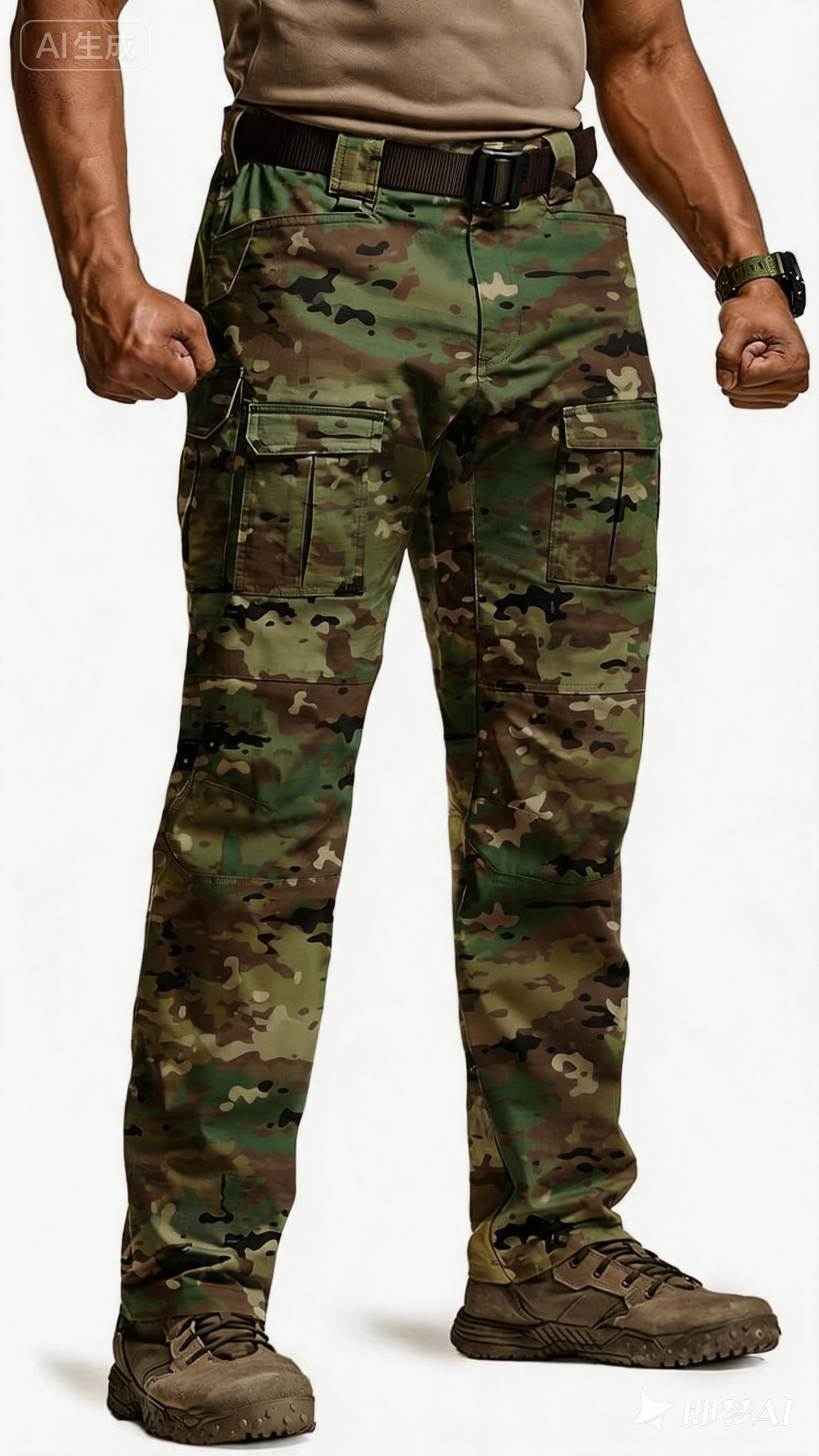 Men's Flex Ripstop Tactical Pants, Water Resistant Stretch Cargo Pants, Lightweight EDC Hiking Work Pants