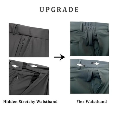 Men's Stretch Dress Pants No Iron Golf Pants Expandable