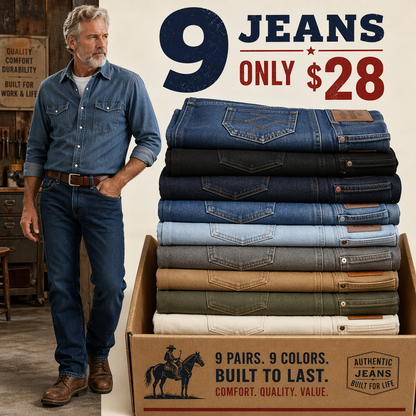 🔥9 Jeans For $28 Today Only | Men's Jeans