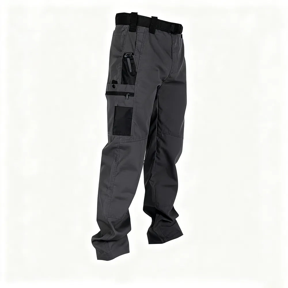 Men's Solid Color Tactical Work Pants