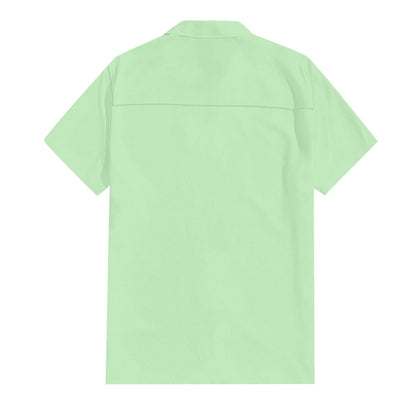 Classic Beach Men Polo Shirt Collar Short Sleeved Work Shirts for Men