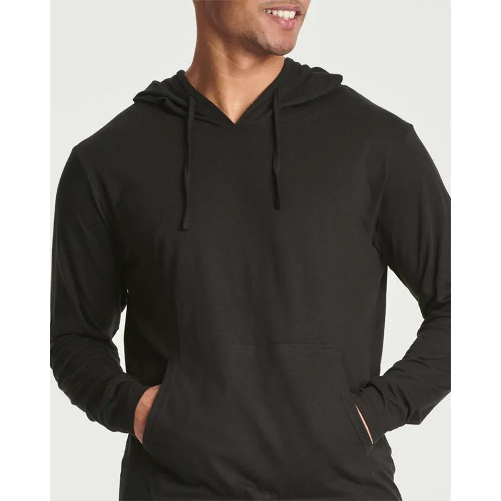 Men's Cotton Lightweight Casual Pullover Drawstring Hoodie With Pocket  (Big & Tall)