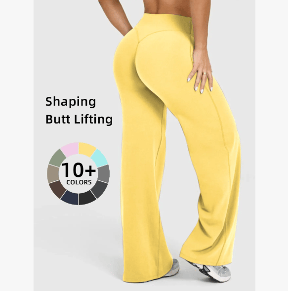 Women's Casual Wide Leg Sport Pants, Casual Sporty Trousers