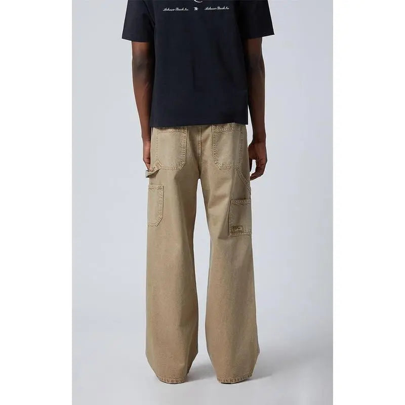 Men's Cotton Baggy Cargo Jeans