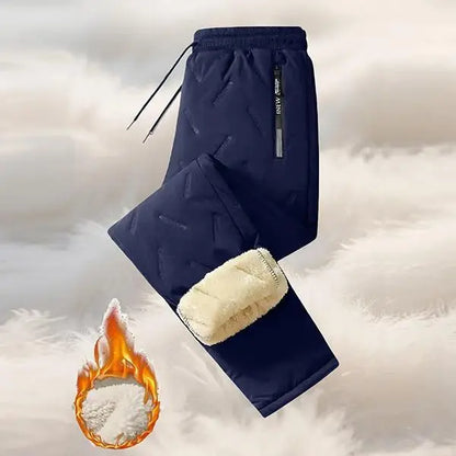 Men’s Thermal Fleece-Lined Winter Pants – Warm, Functional & Stylish Outdoor Trousers