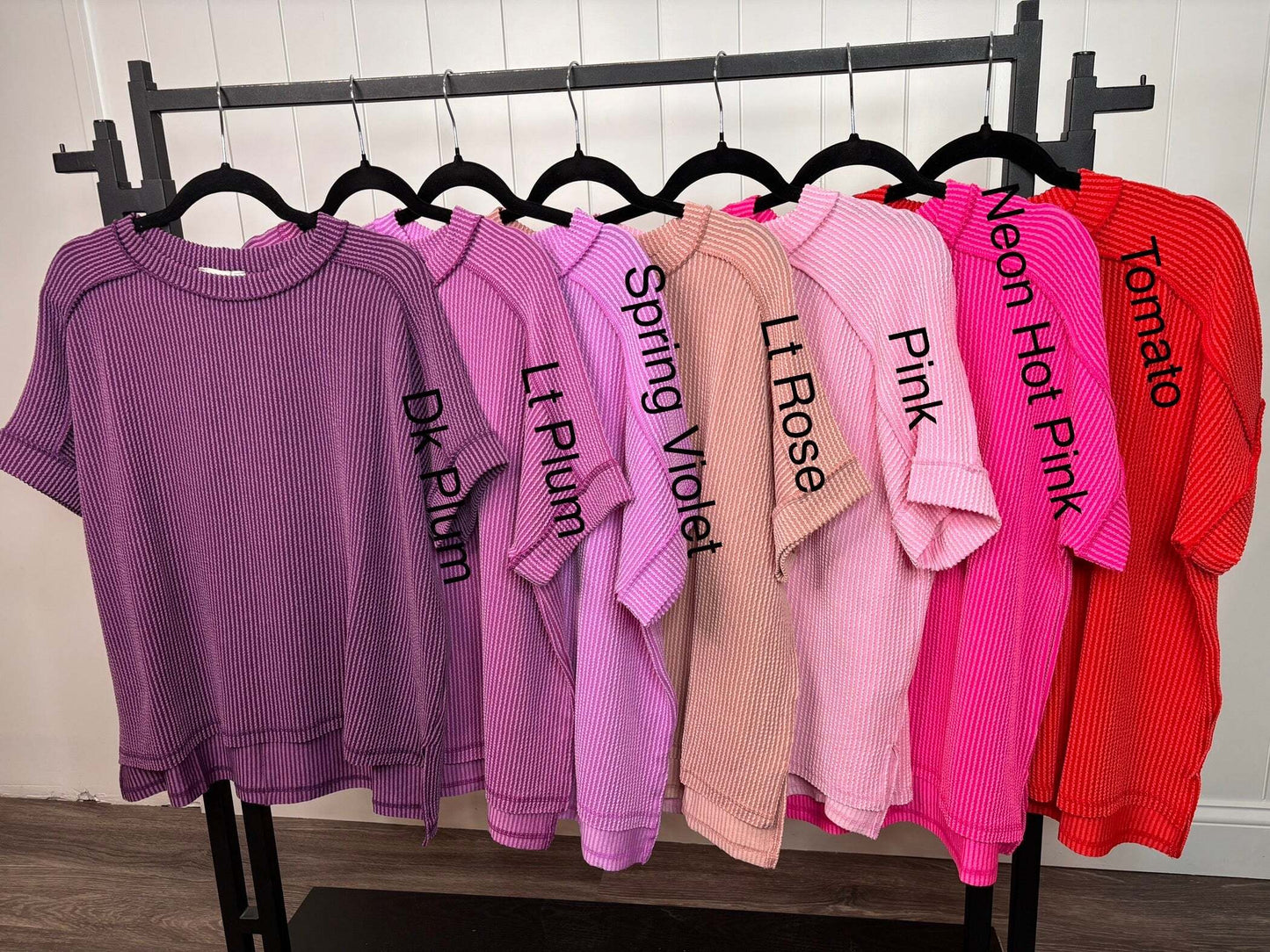 ⏰Hot Sale-2025 Tops Short Sleeve T-Shirts Cute Round Neck T-Shirts Shirts (Multiple Colors)