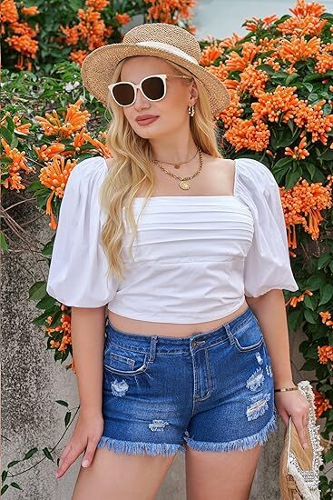 🔥Last Day 49% Off - Women's Casual Mid Rise Stretch Ripped Raw Hem Jean Shorts