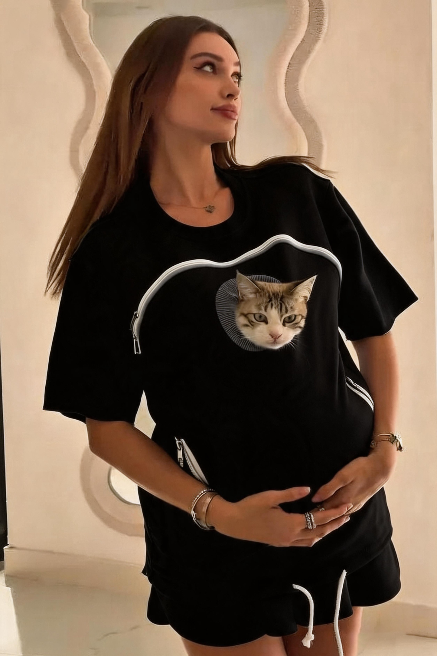 PurrPocket Hoodie – The Ultimate Cat Carrying Sweatshirt