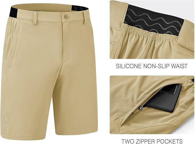 🔥Last day promotion🔥Men's Stretch Quick Dry Casual Work Golf Shorts