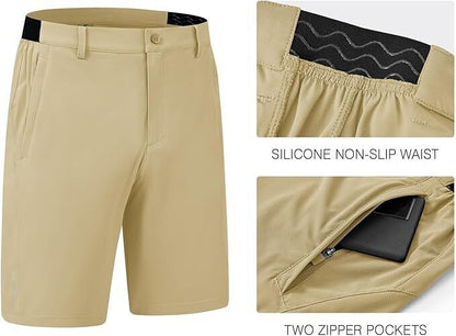 🔥Last day promotion🔥Men's Stretch Quick Dry Casual Work Golf Shorts