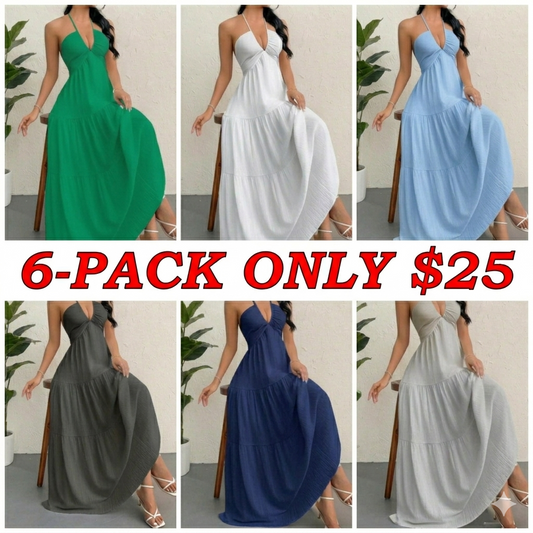 Basic A-Line Dress for Relaxed Vacation Style