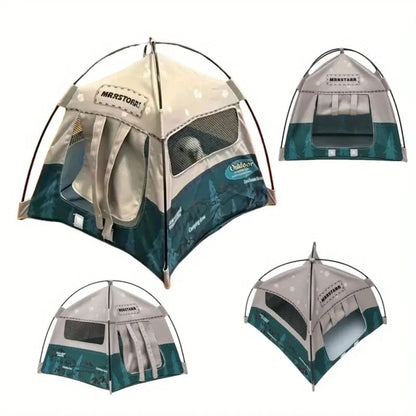 Miniature Dollhouse Camping Tent Playset, Perfect for Displaying in Dollhouses, Great Decorative Props for Christmas, Halloween, And Easter.