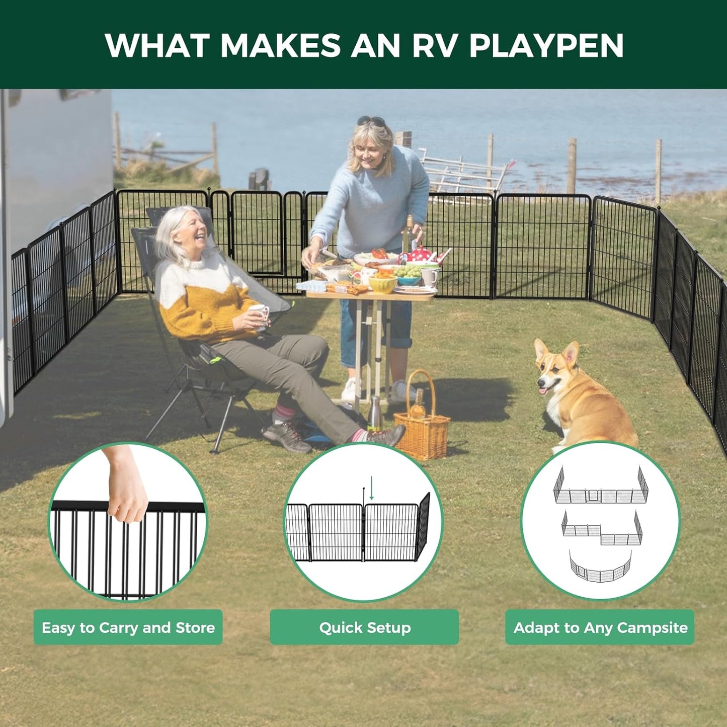 🔥Clearance Sale 🔥– FXW Portable Dog Playpen